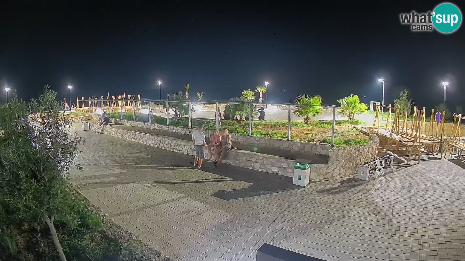 Webcam Mandre – Palco estivo Velika điga | Isola di Pag
