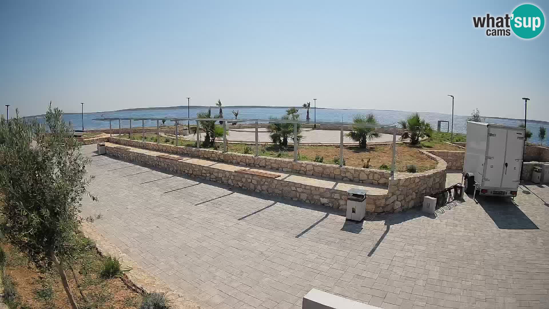Mandre Sommerbühne Webcam – Velika điga | Insel Pag