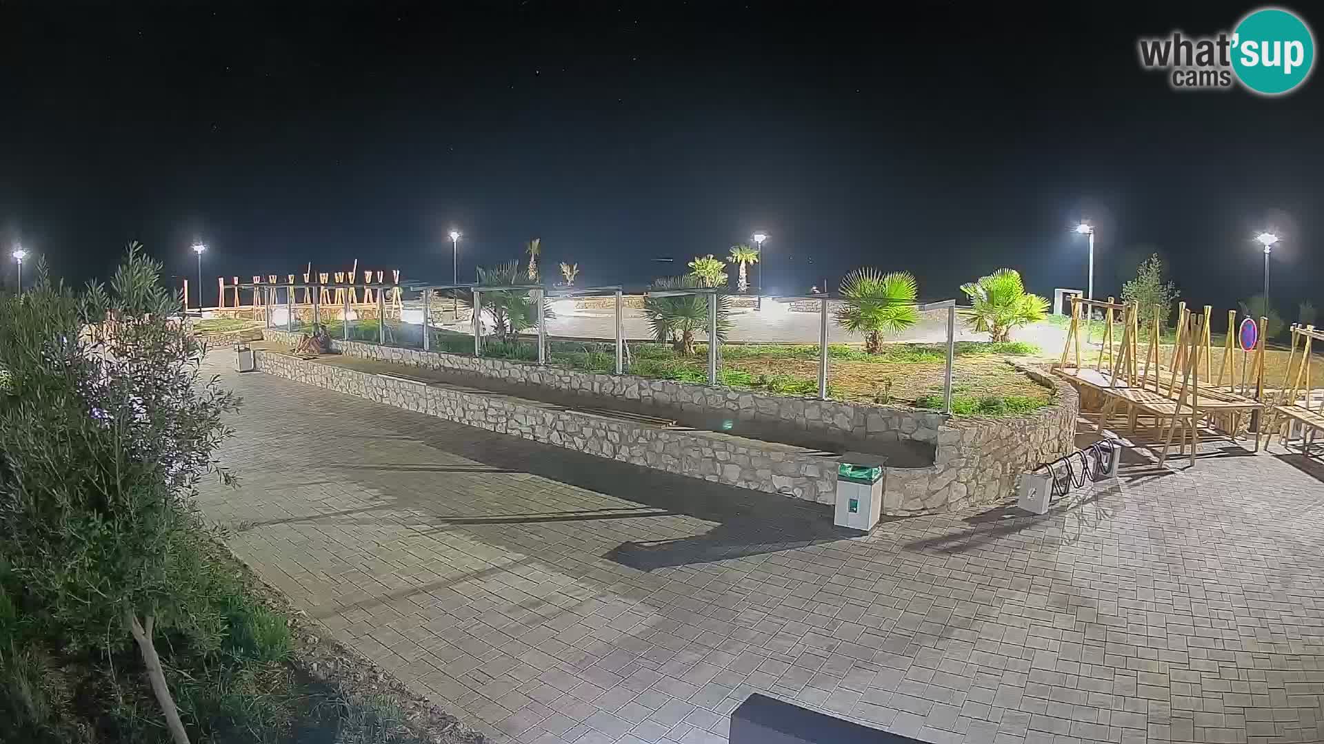 Webcam Mandre – Palco estivo Velika điga | Isola di Pag