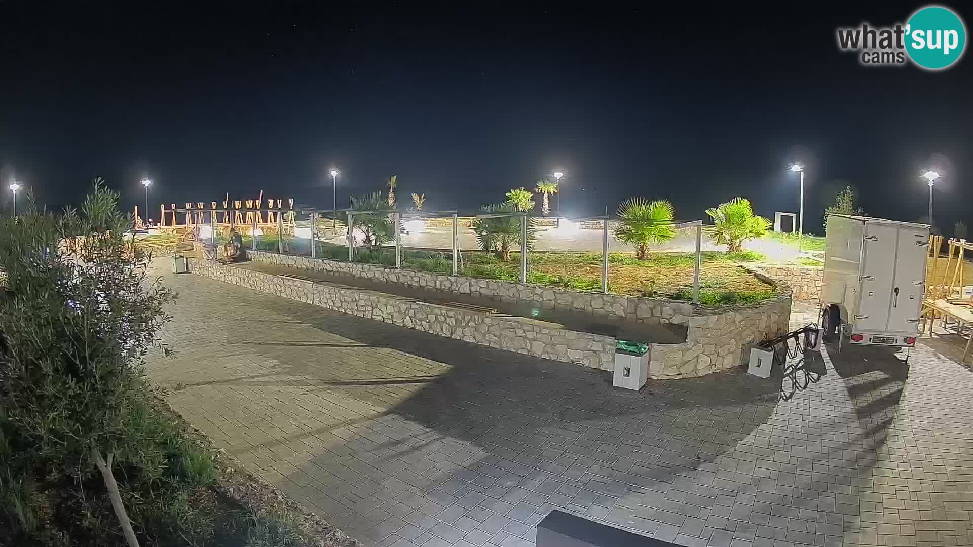 Webcam Mandre – Palco estivo Velika điga | Isola di Pag