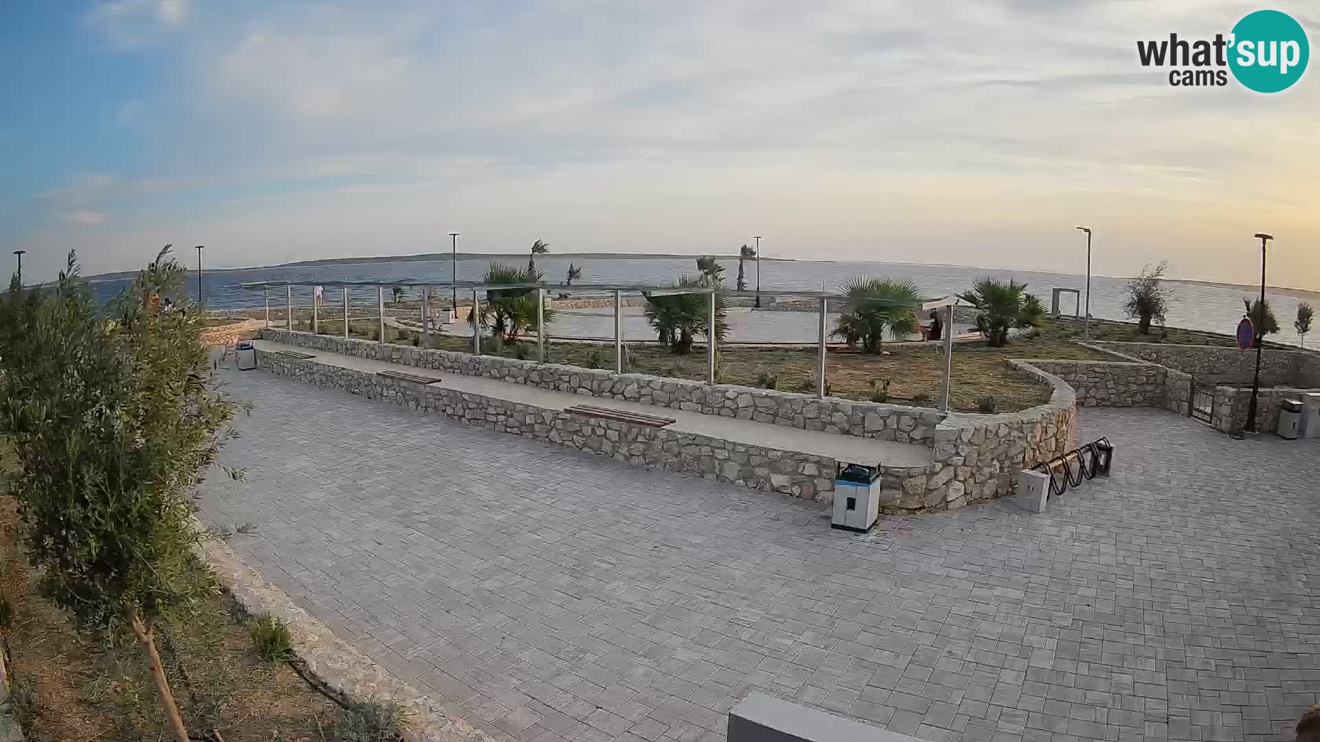 Mandre Summer Stage Webcam – Velika điga | Pag Island