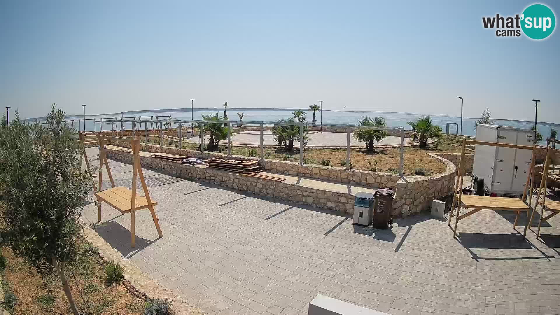Mandre Sommerbühne Webcam – Velika điga | Insel Pag