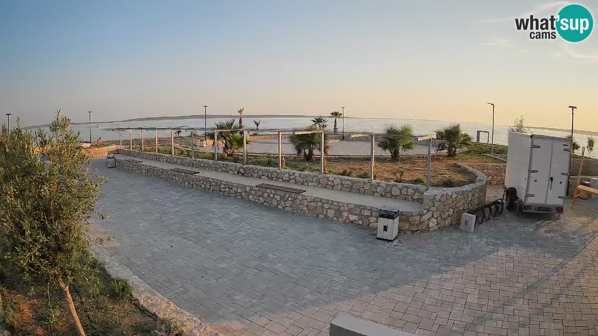 Webcam Mandre – Scène estivale Velika điga | Île de Pag