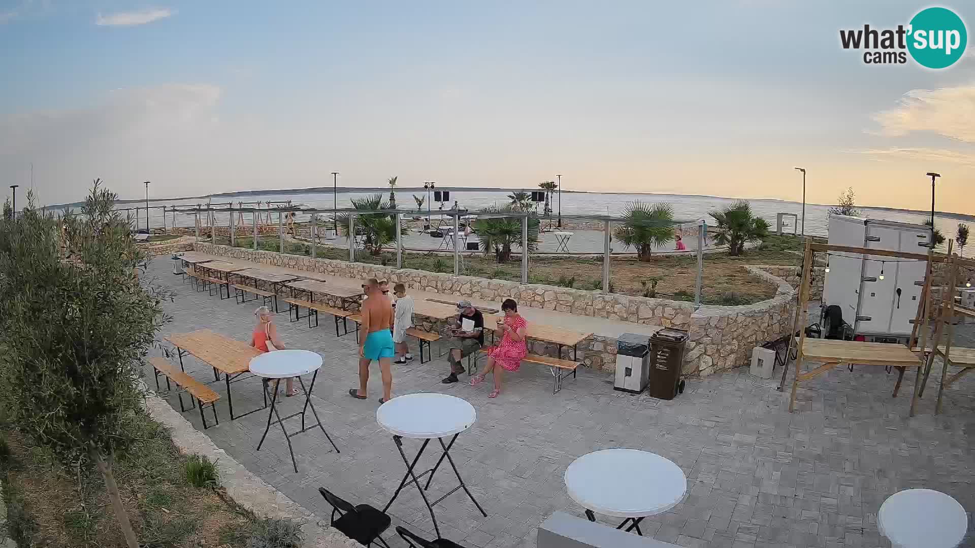 Mandre Sommerbühne Webcam – Velika điga | Insel Pag