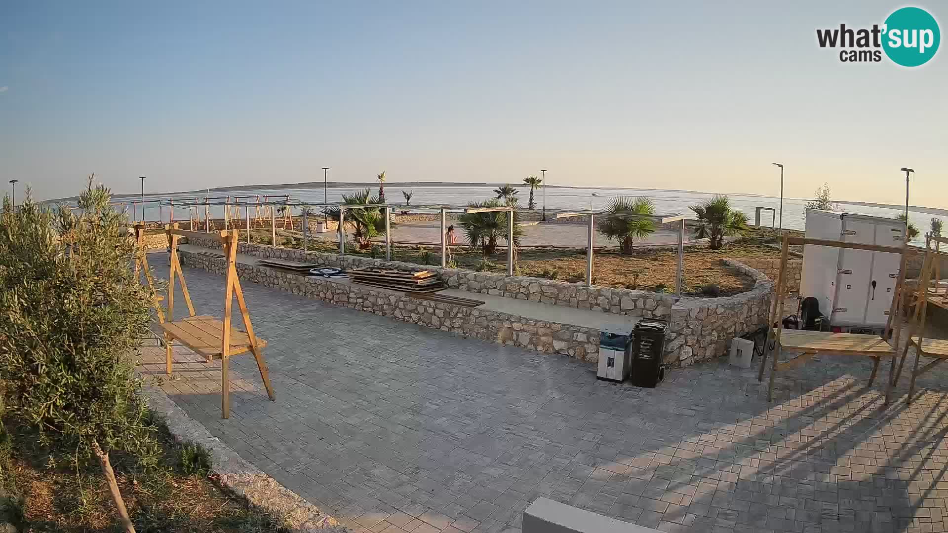 Mandre Sommerbühne Webcam – Velika điga | Insel Pag
