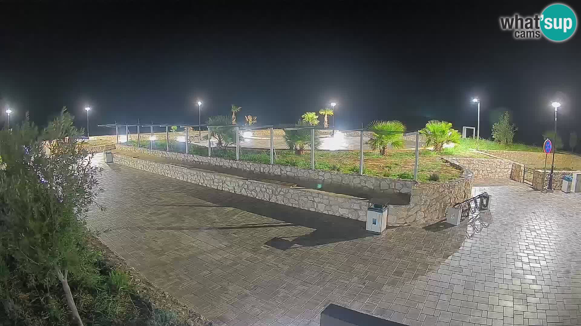 Mandre Summer Stage Webcam – Velika điga | Pag Island