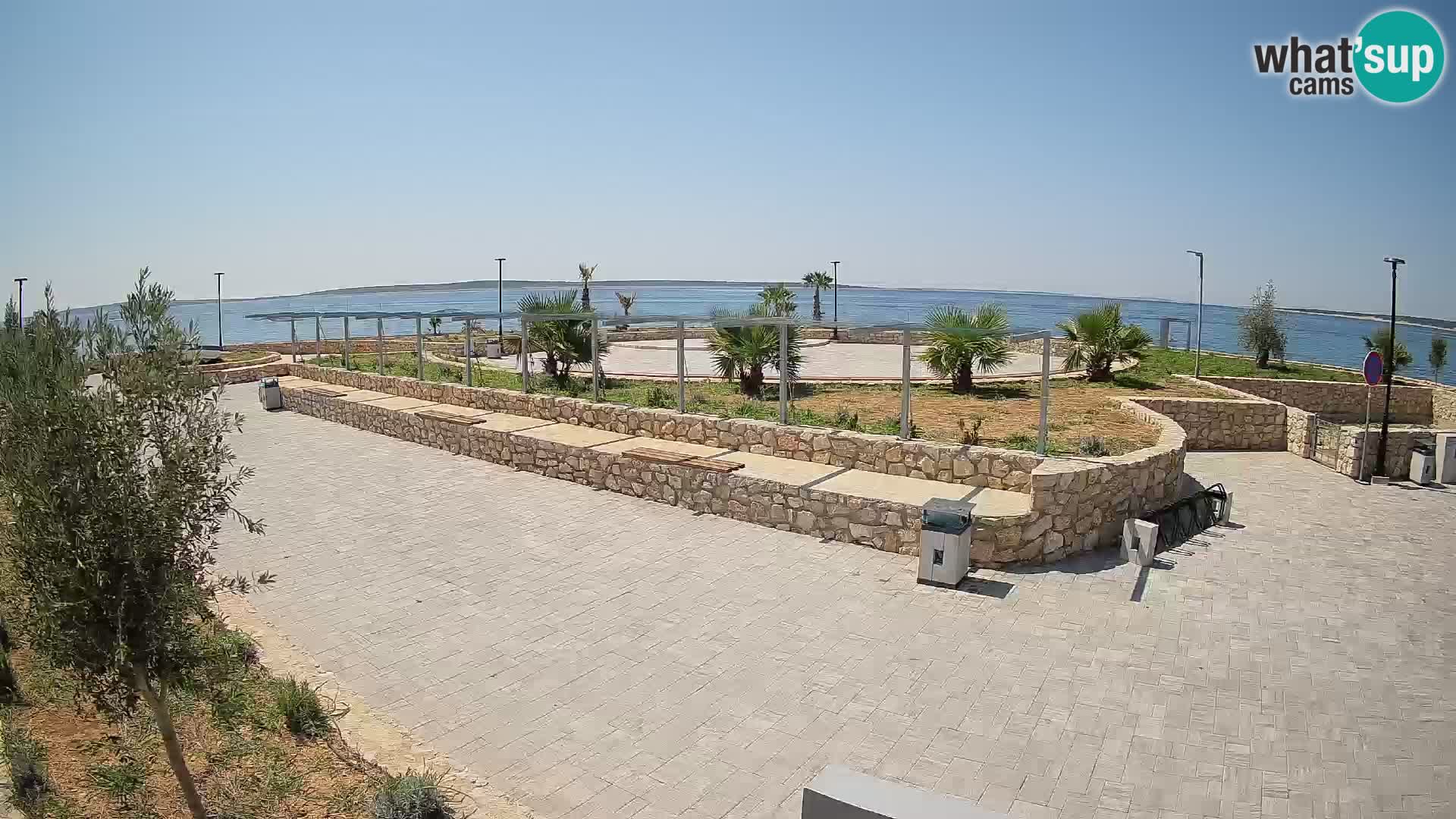 Mandre Summer Stage Webcam – Velika điga | Pag Island