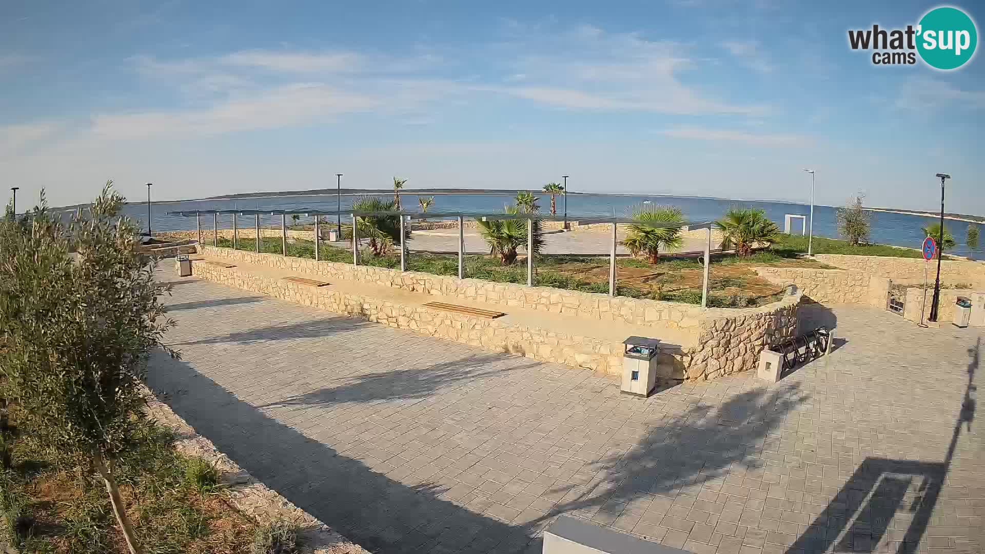 Webcam Mandre – Scène estivale Velika điga | Île de Pag