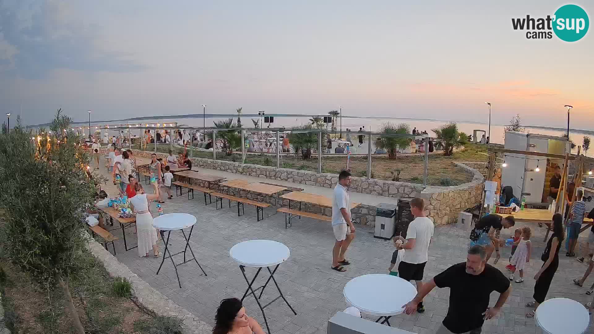 Webcam Mandre – Palco estivo Velika điga | Isola di Pag