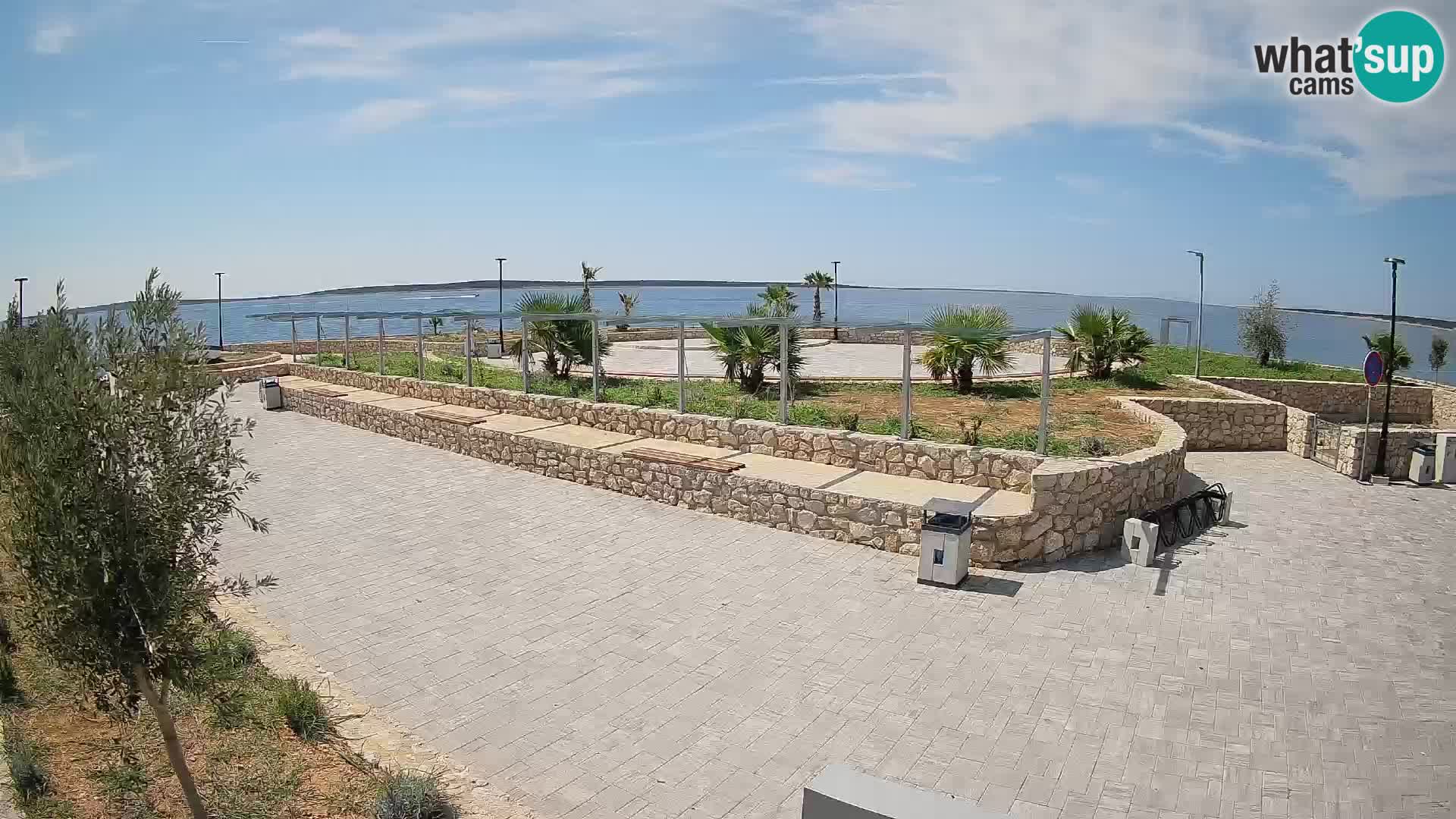 Mandre Sommerbühne Webcam – Velika điga | Insel Pag