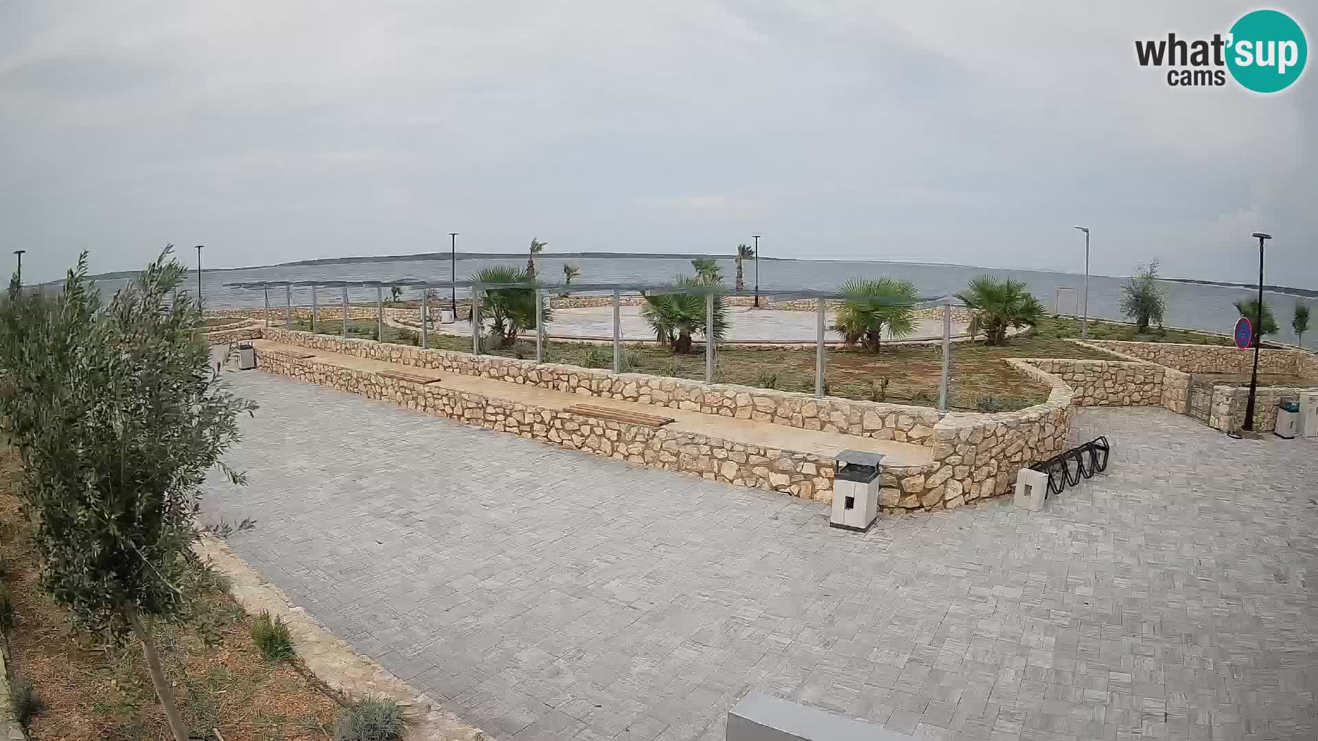 Webcam Mandre – Palco estivo Velika điga | Isola di Pag