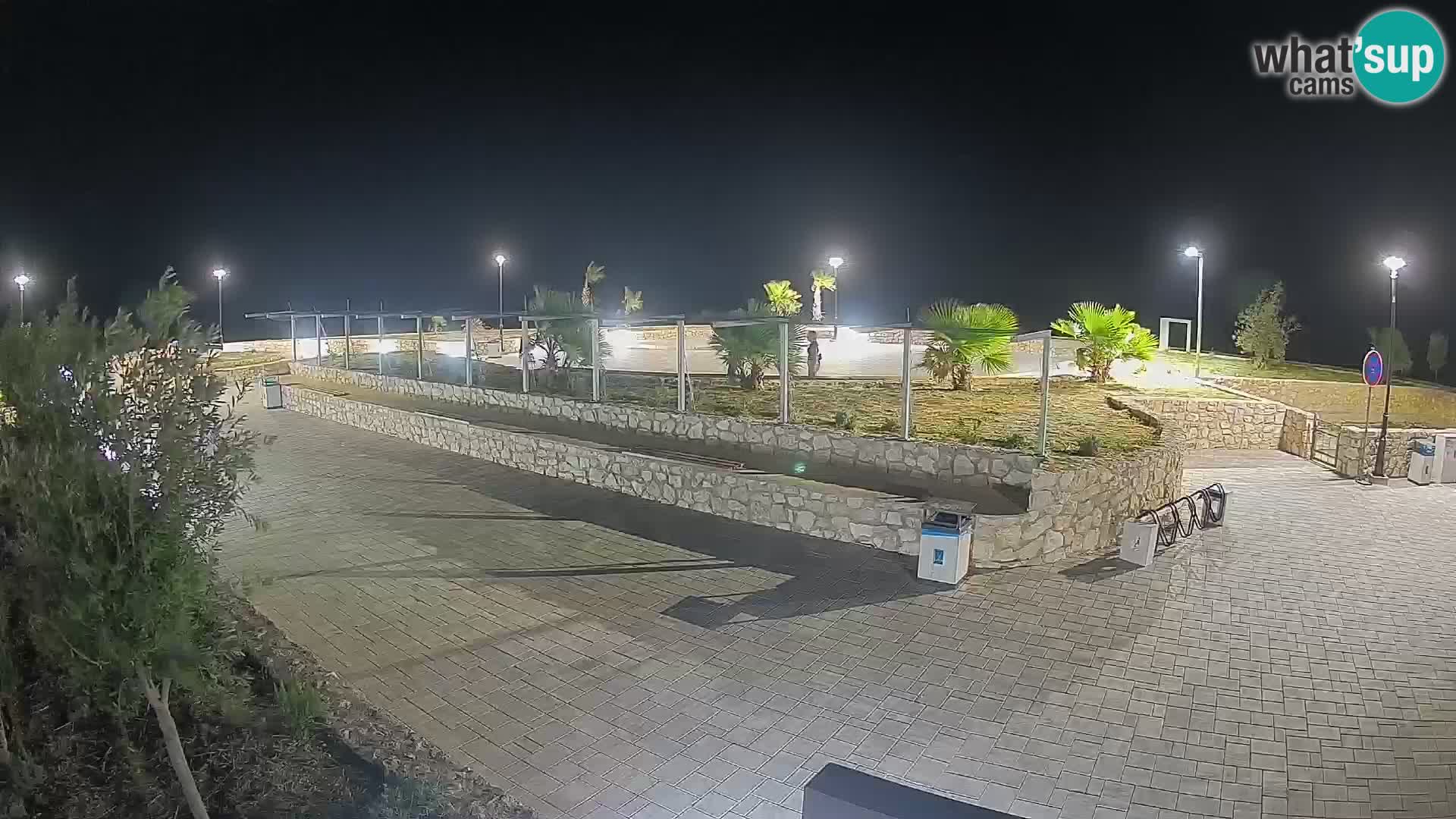 Webcam Mandre – Scène estivale Velika điga | Île de Pag