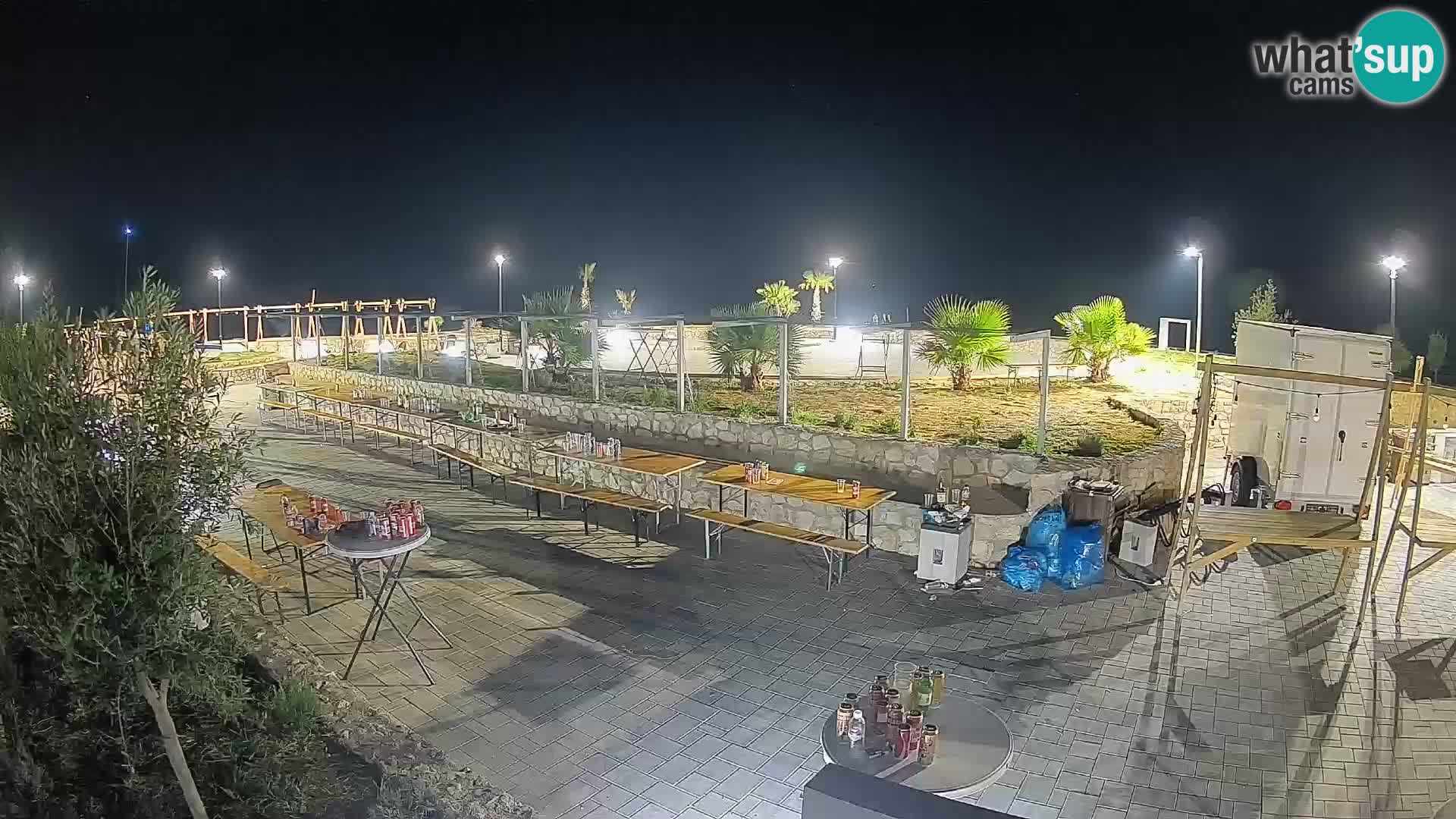Mandre Sommerbühne Webcam – Velika điga | Insel Pag
