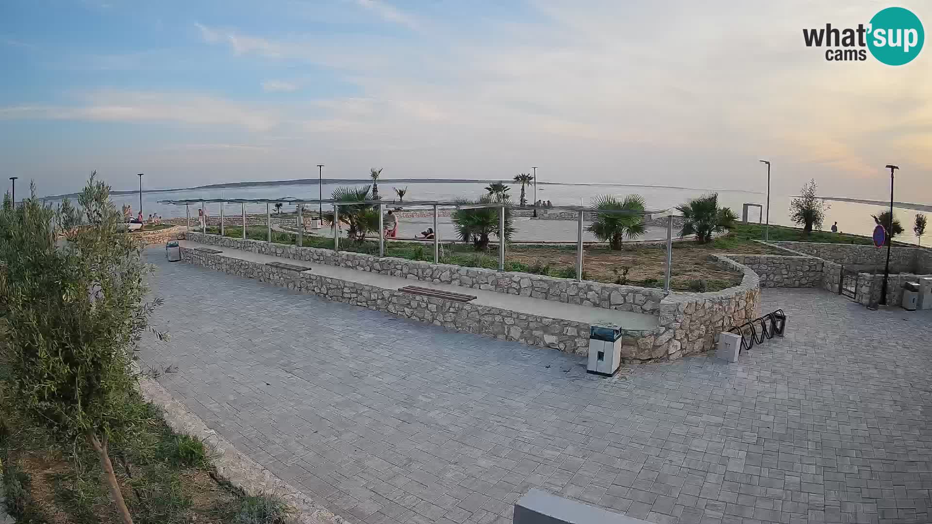 Webcam Mandre – Scène estivale Velika điga | Île de Pag
