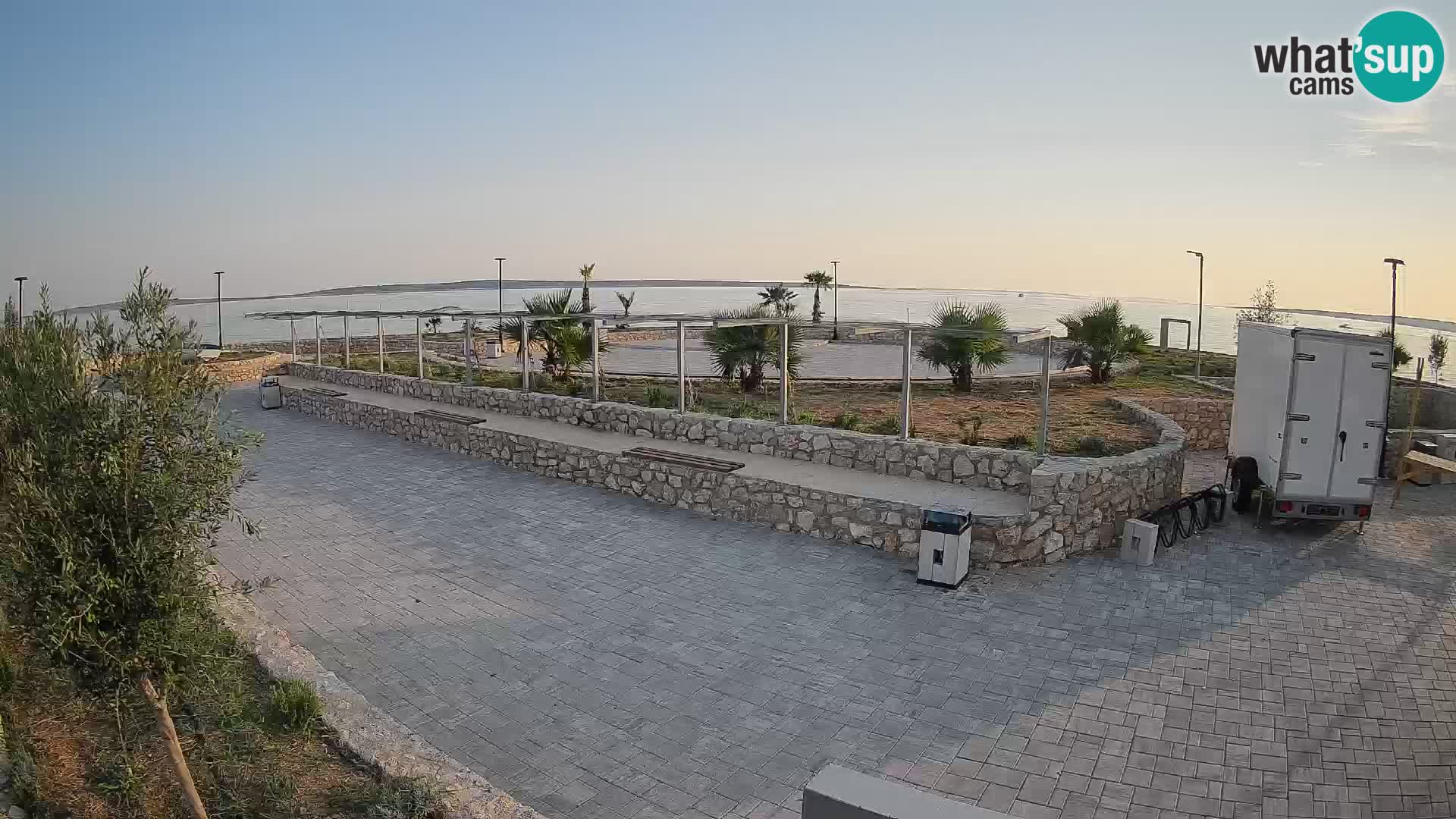 Mandre Summer Stage Webcam – Velika điga | Pag Island