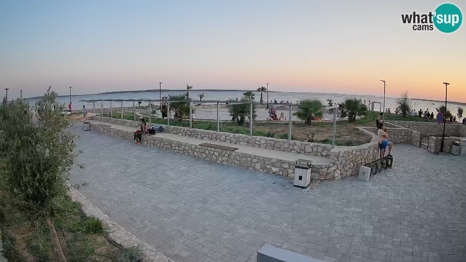 Mandre Summer Stage Webcam – Velika điga | Pag Island