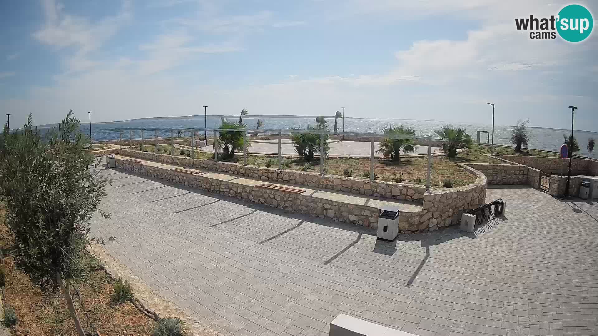 Mandre Summer Stage Webcam – Velika điga | Pag Island
