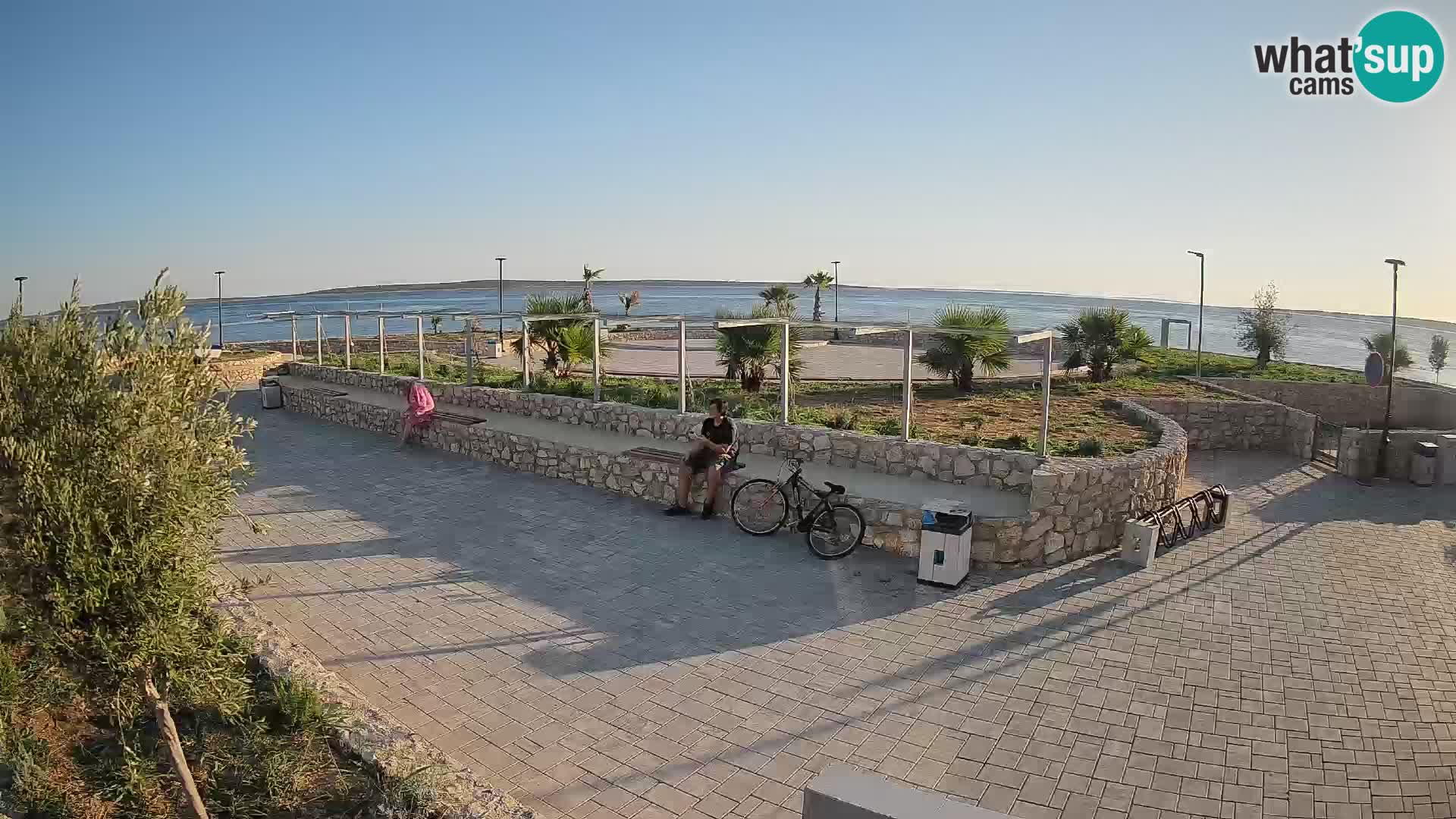 Mandre Summer Stage Webcam – Velika điga | Pag Island