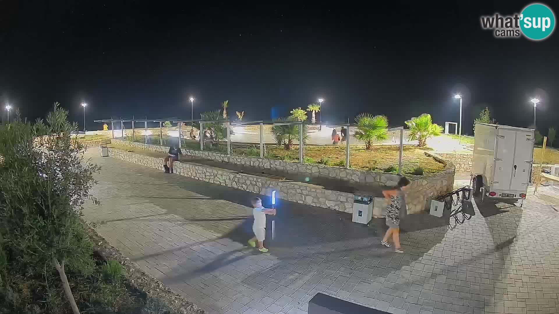 Mandre Sommerbühne Webcam – Velika điga | Insel Pag
