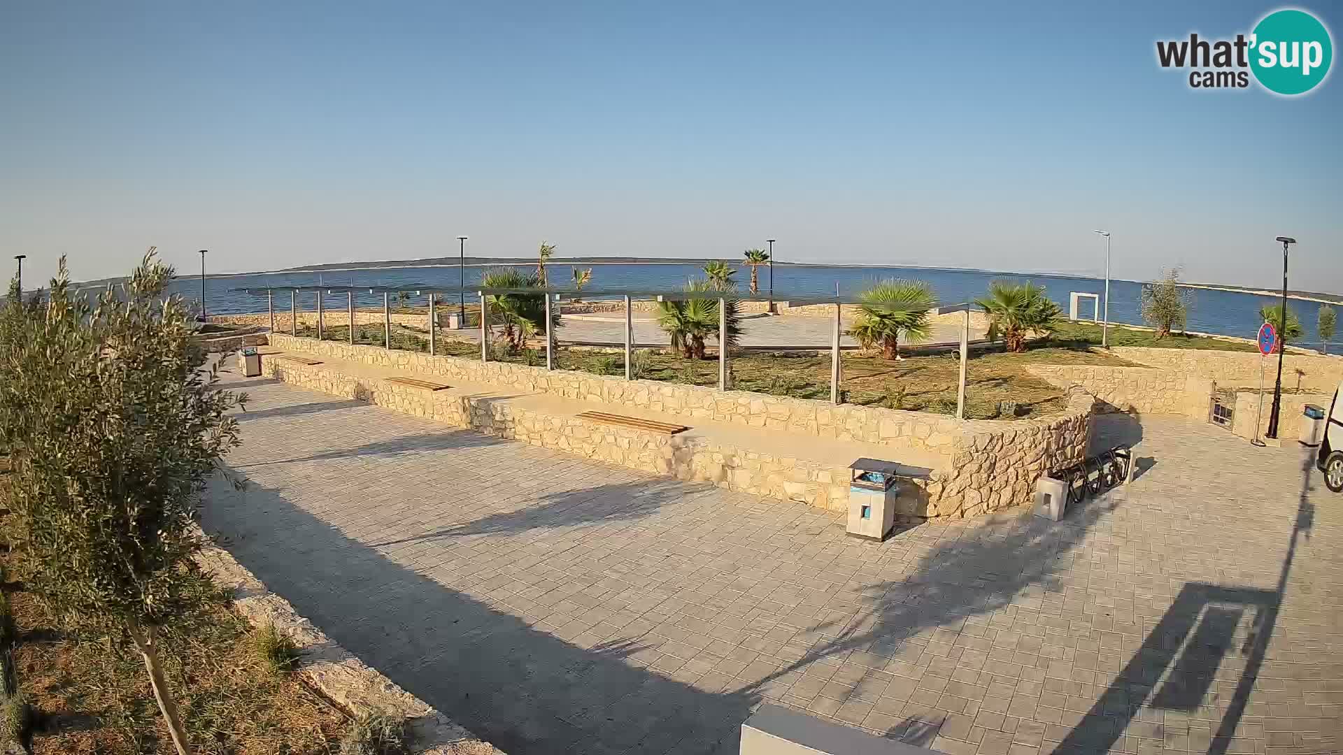 Mandre Summer Stage Webcam – Velika điga | Pag Island