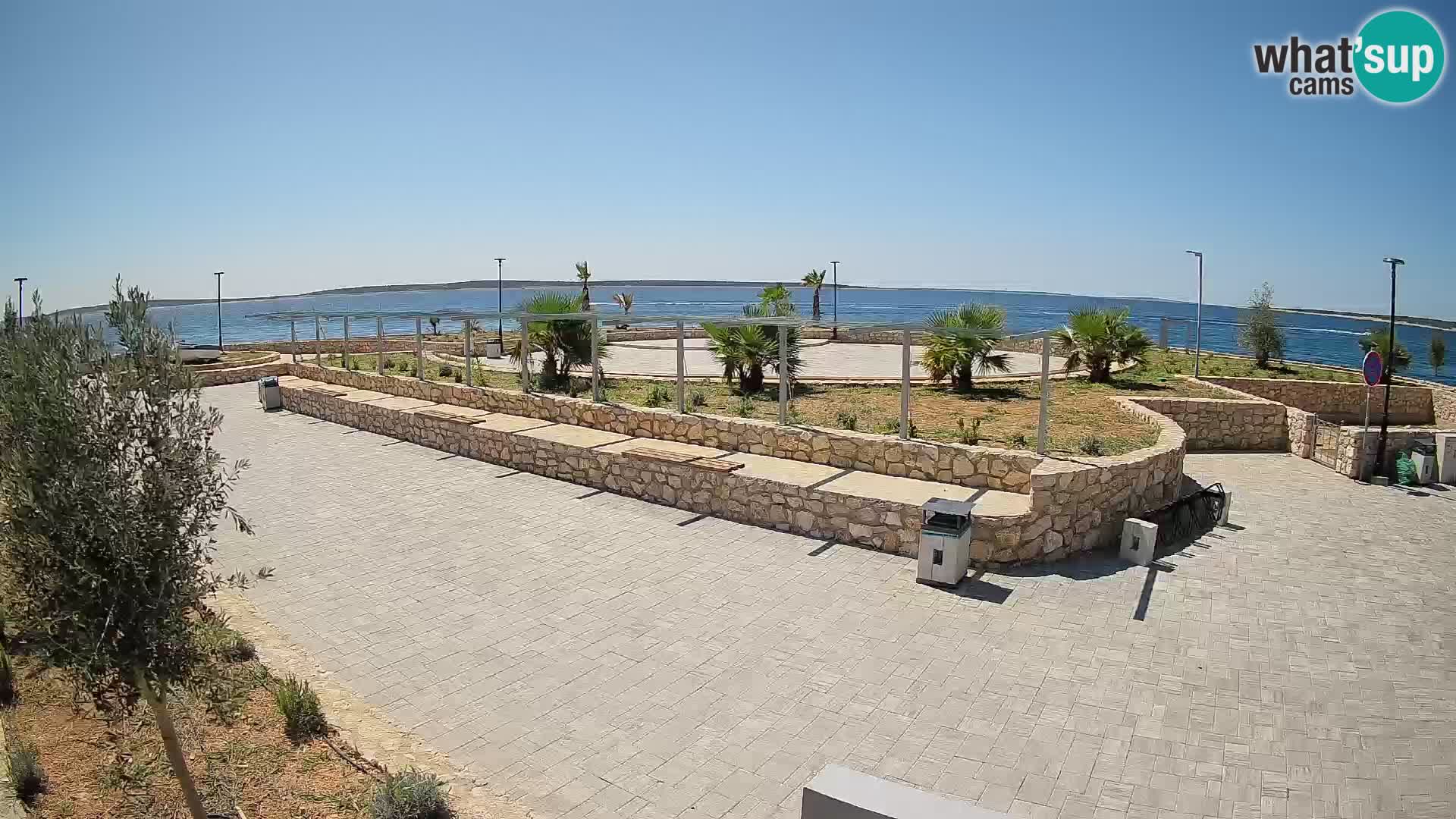 Webcam Mandre – Palco estivo Velika điga | Isola di Pag