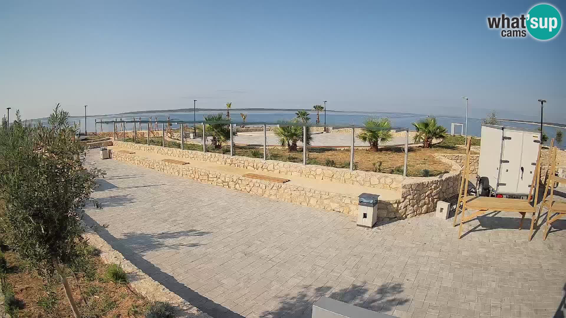 Mandre Sommerbühne Webcam – Velika điga | Insel Pag