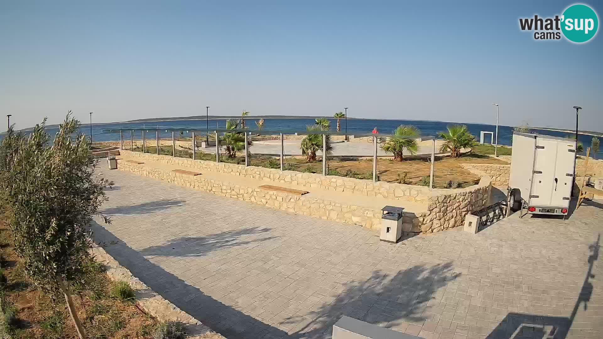 Webcam Mandre – Palco estivo Velika điga | Isola di Pag