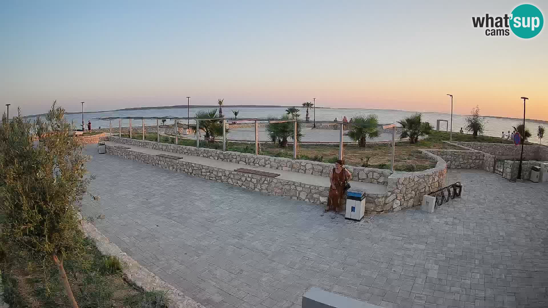 Mandre Summer Stage Webcam – Velika điga | Pag Island