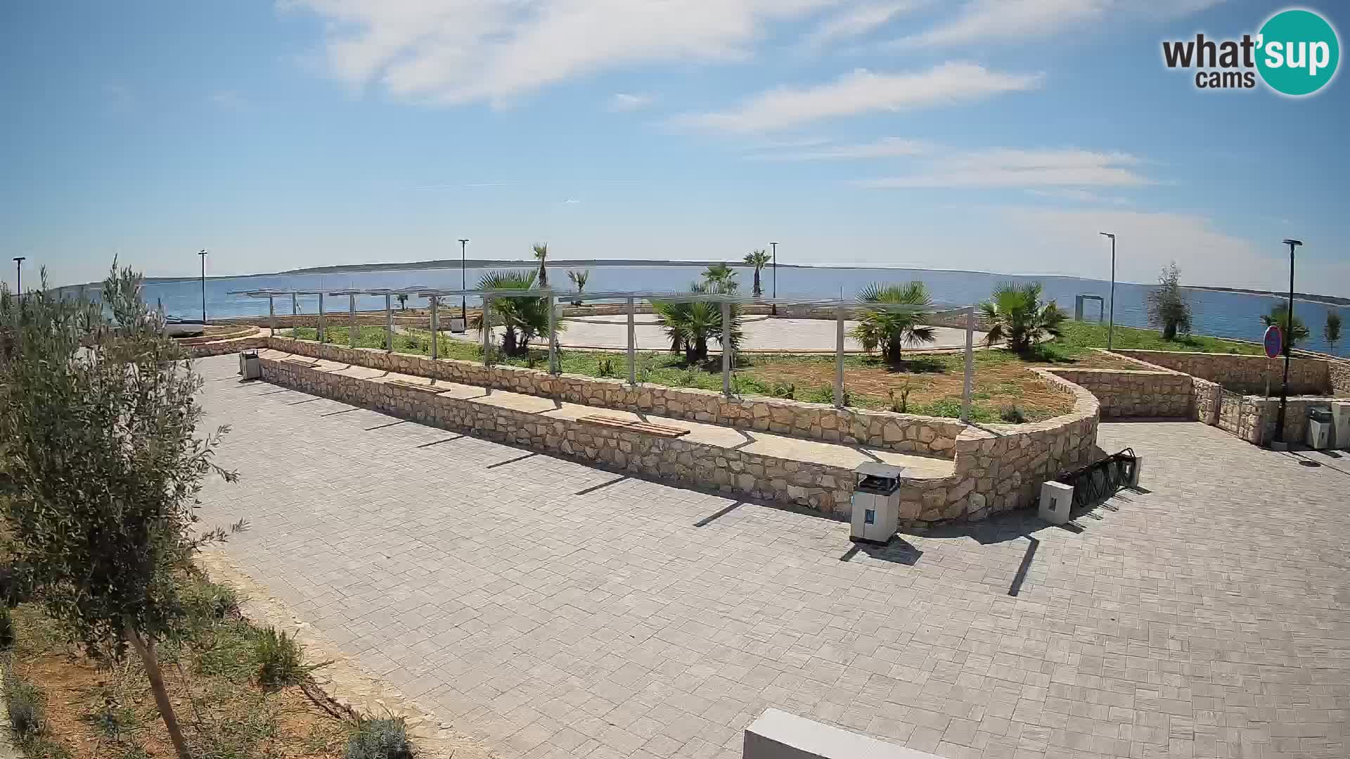 Webcam Mandre – Scène estivale Velika điga | Île de Pag