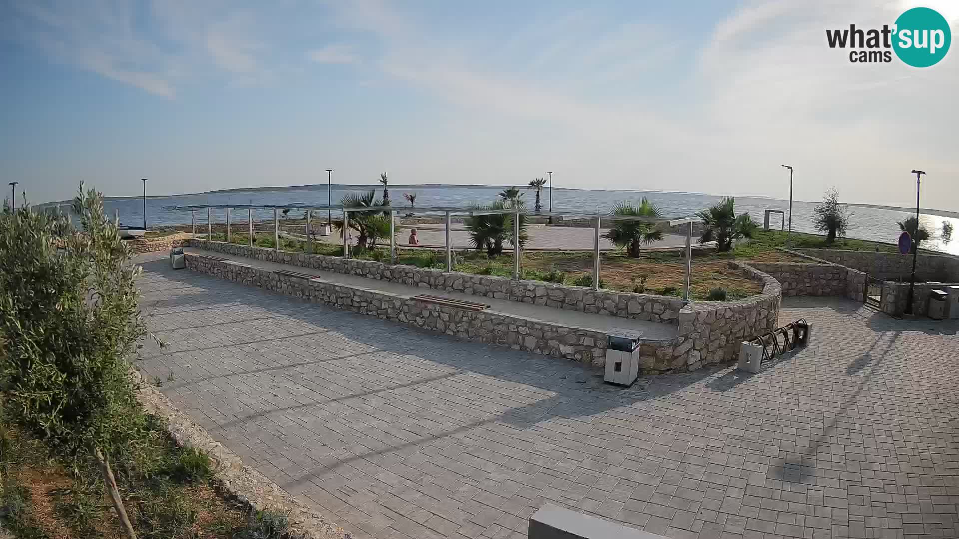 Mandre Summer Stage Webcam – Velika điga | Pag Island