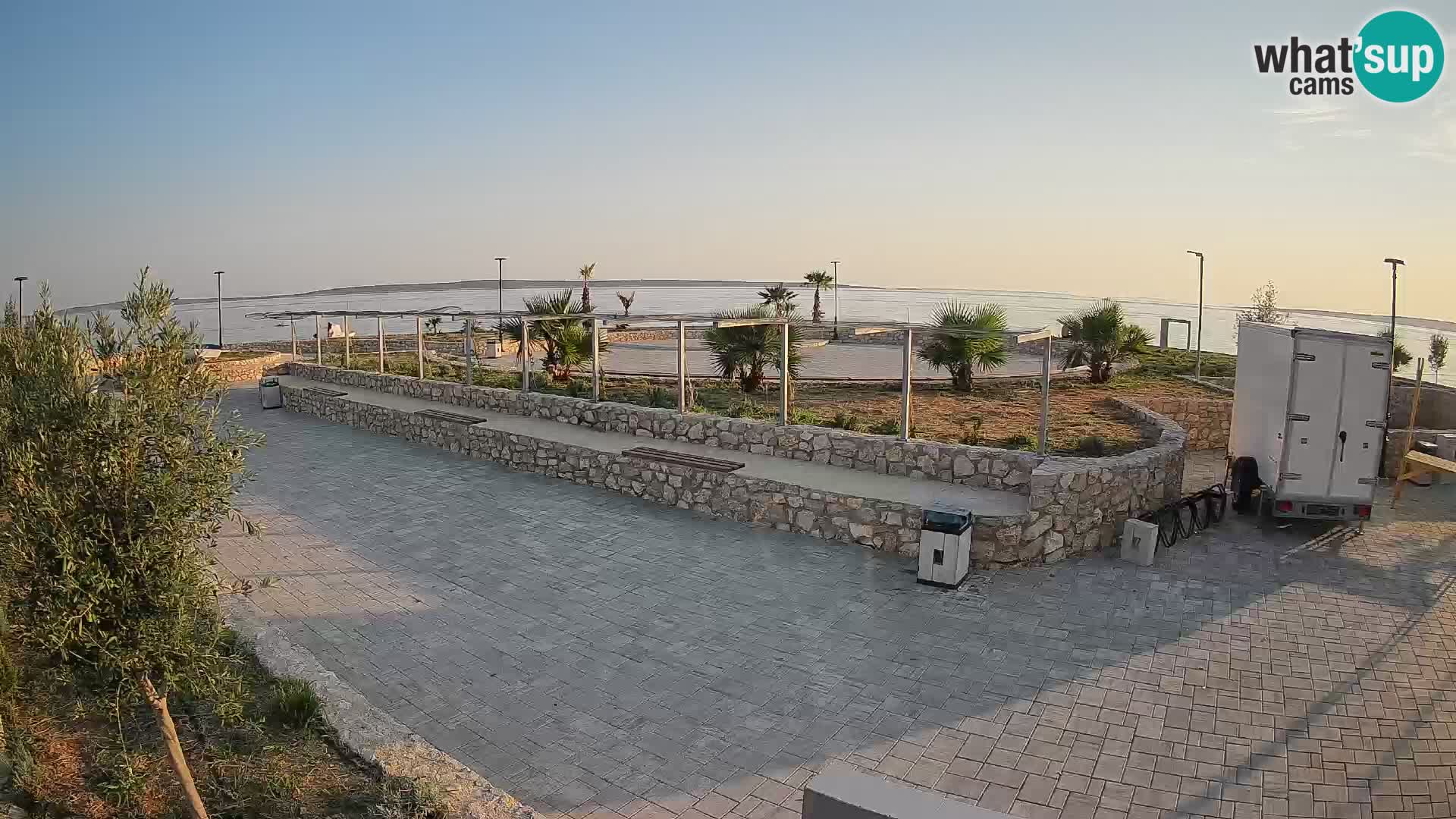 Mandre Summer Stage Webcam – Velika điga | Pag Island