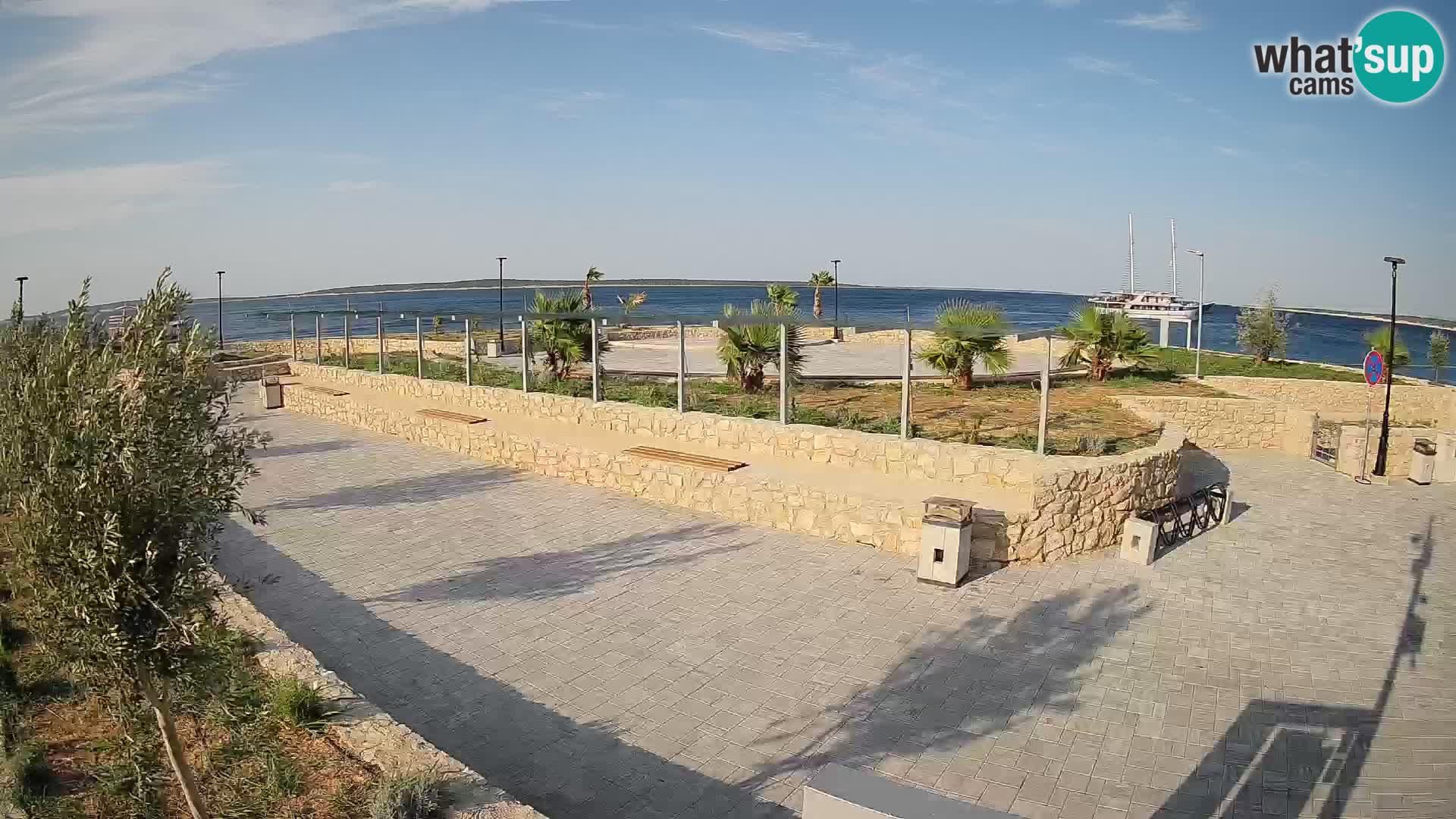 Mandre Summer Stage Webcam – Velika điga | Pag Island