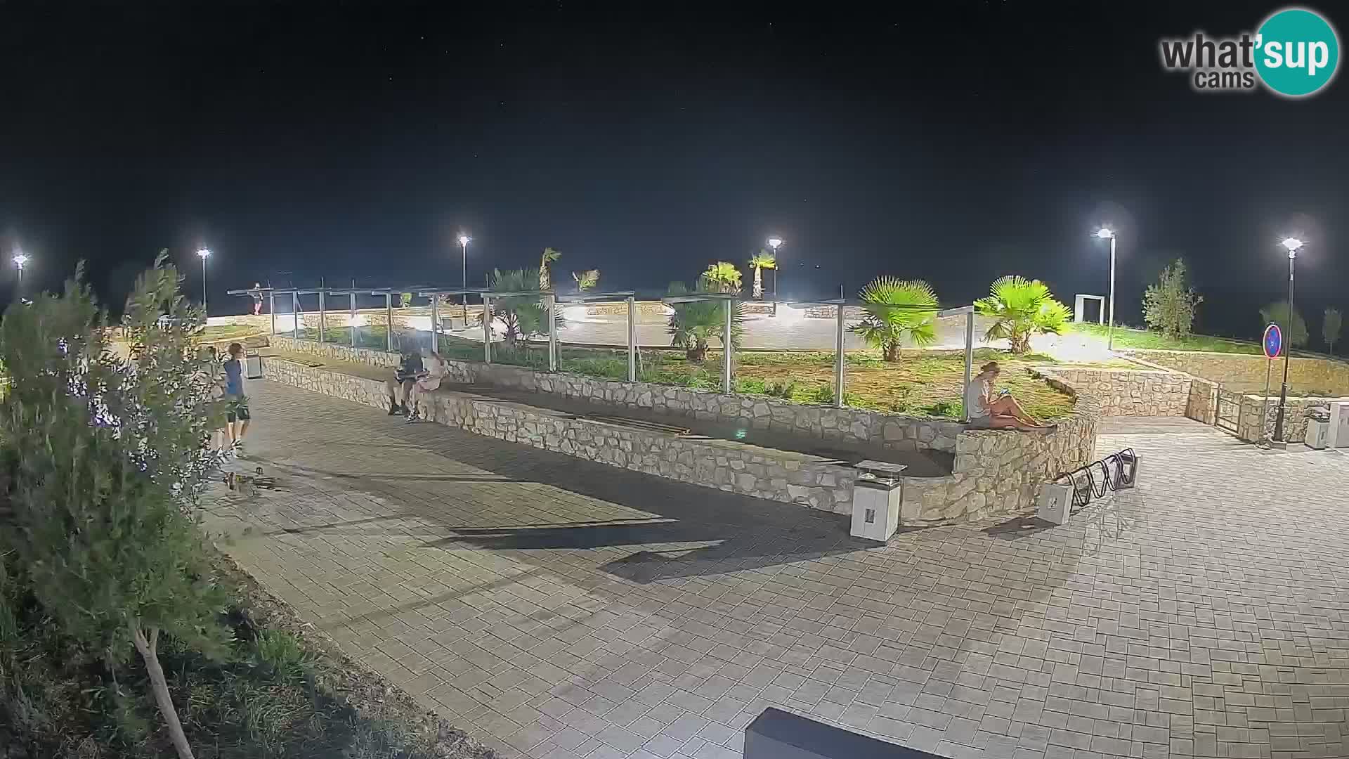 Mandre Summer Stage Webcam – Velika điga | Pag Island
