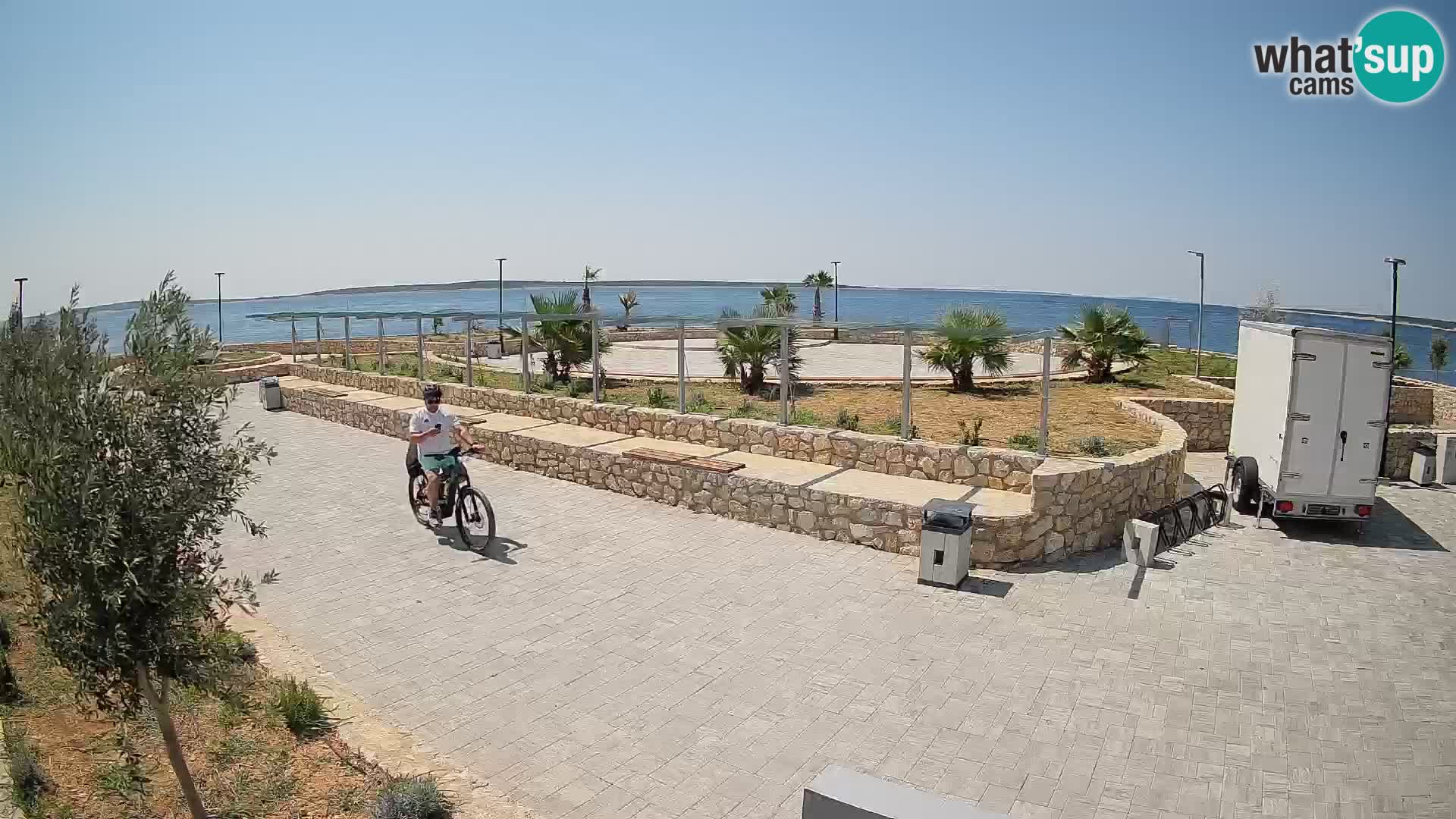 Webcam Mandre – Palco estivo Velika điga | Isola di Pag