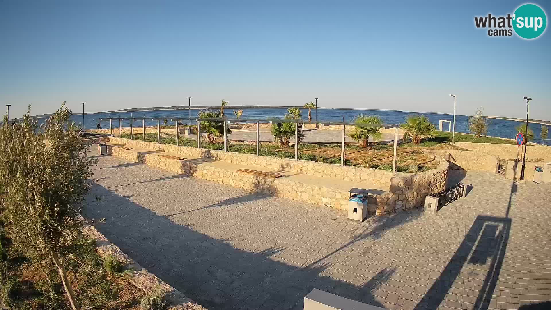 Mandre Summer Stage Webcam – Velika điga | Pag Island