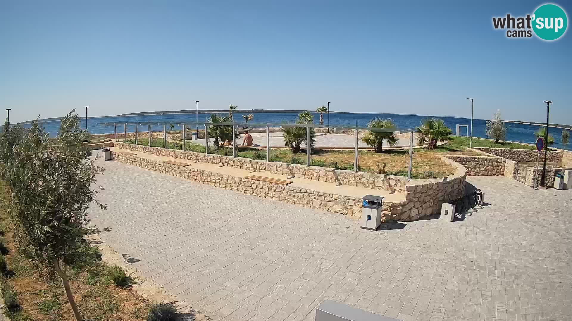 Mandre Summer Stage Webcam – Velika điga | Pag Island