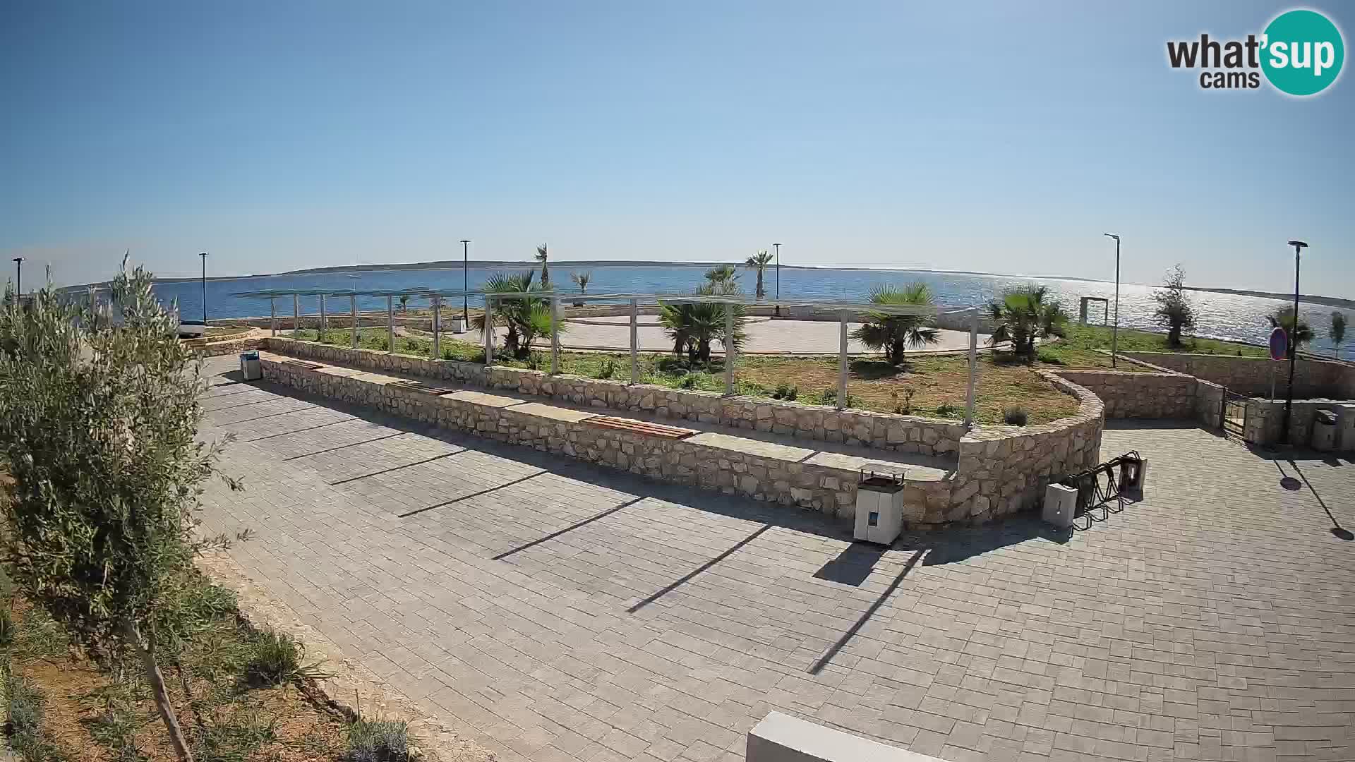 Mandre Summer Stage Webcam – Velika điga | Pag Island
