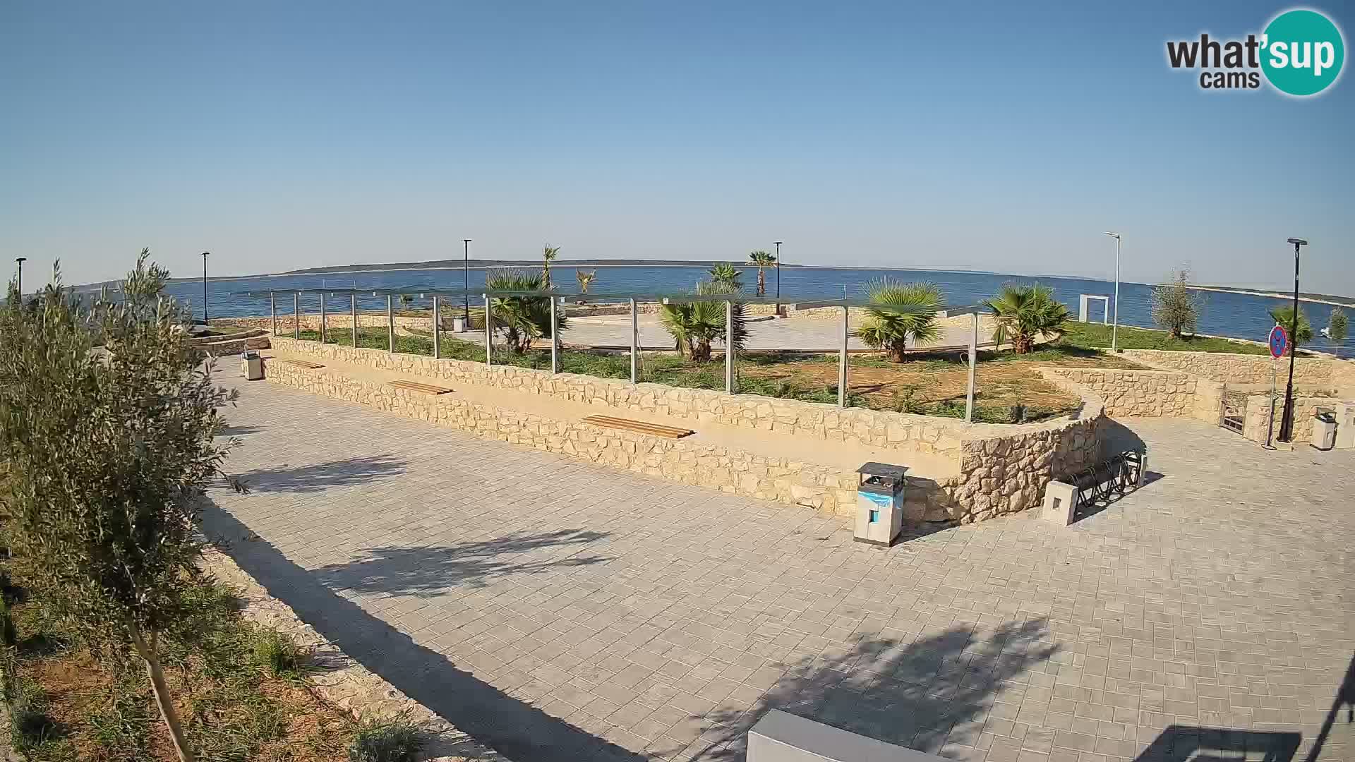 Mandre Summer Stage Webcam – Velika điga | Pag Island