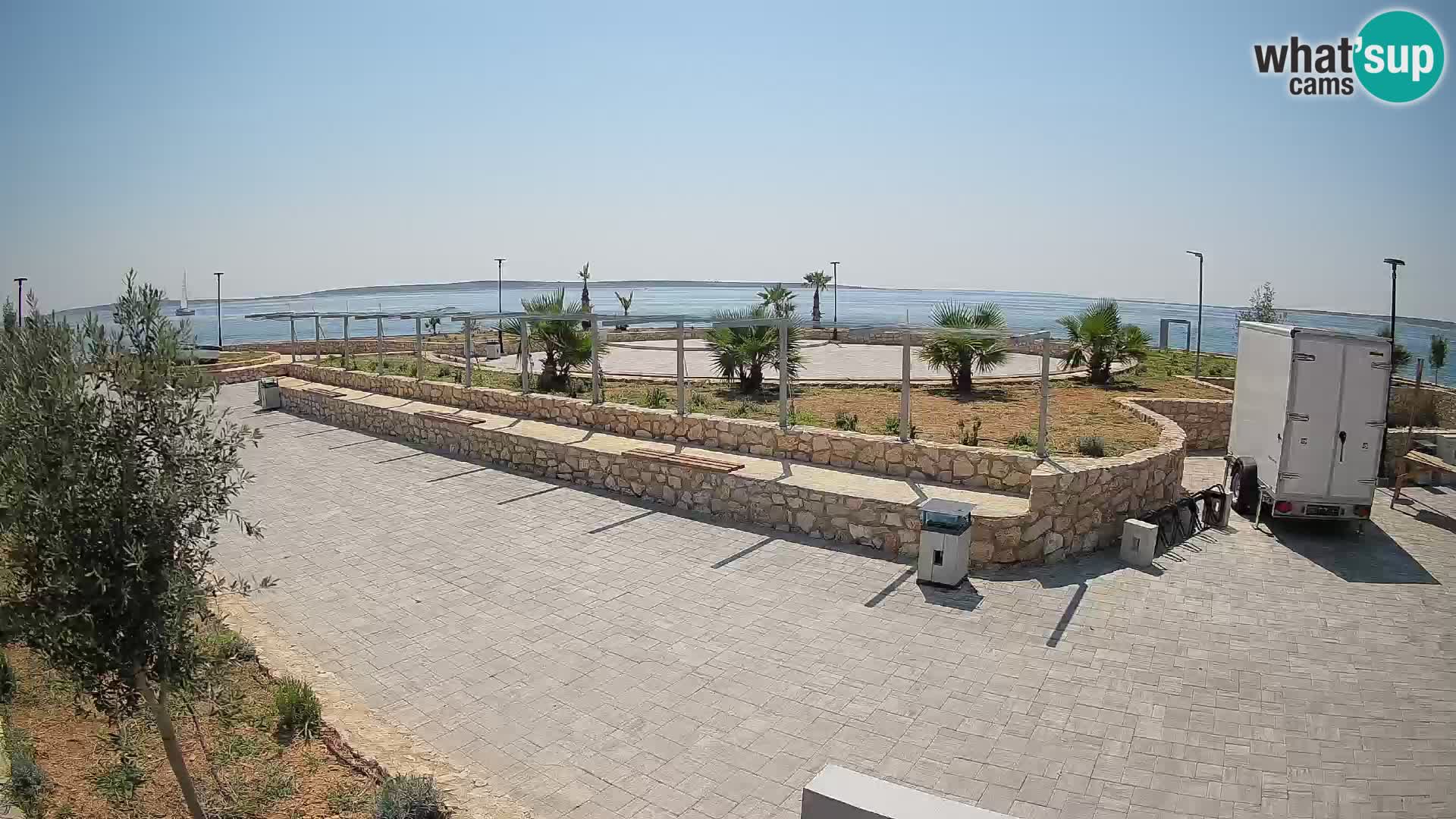 Mandre Summer Stage Webcam – Velika điga | Pag Island