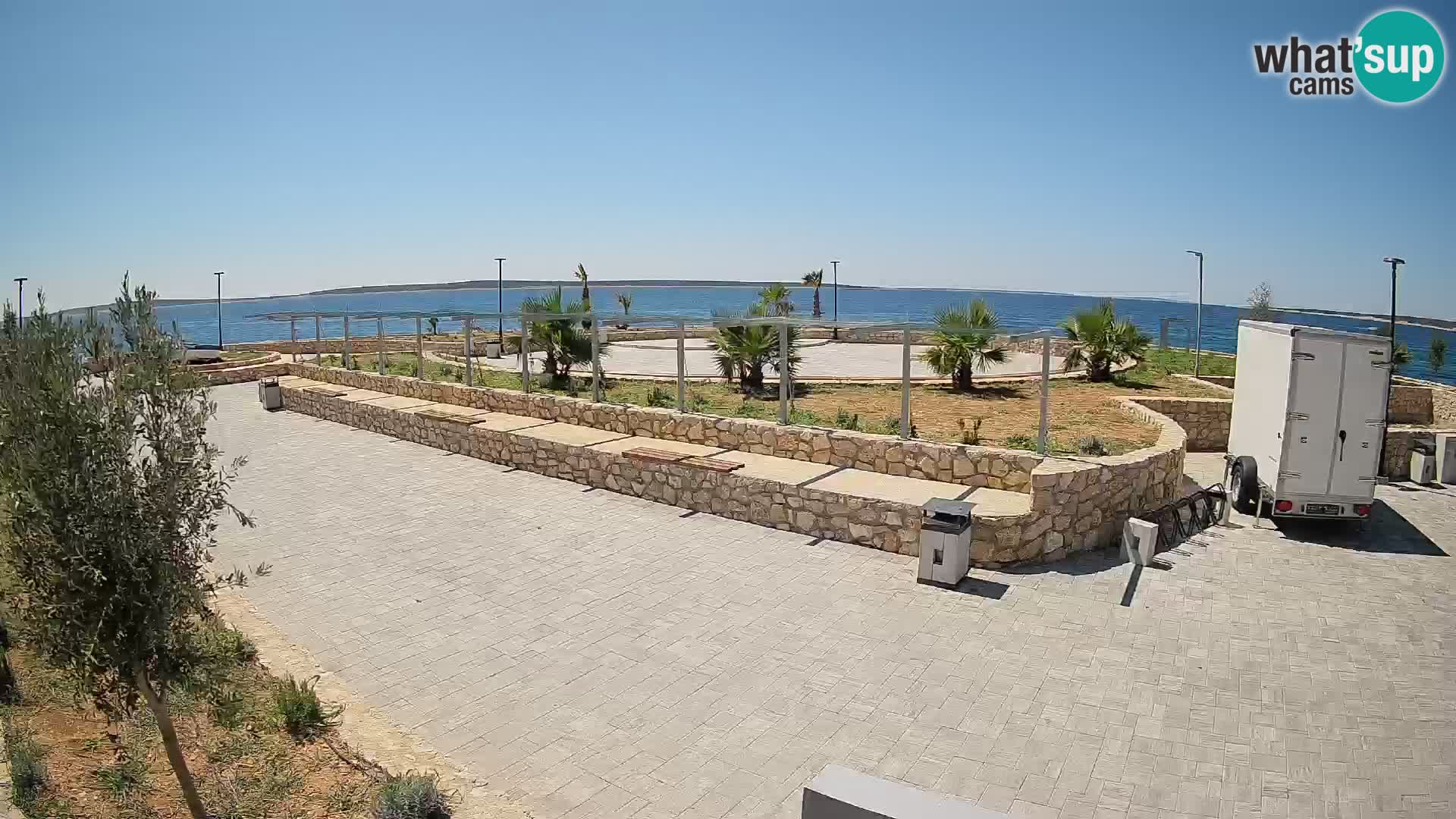 Mandre Sommerbühne Webcam – Velika điga | Insel Pag