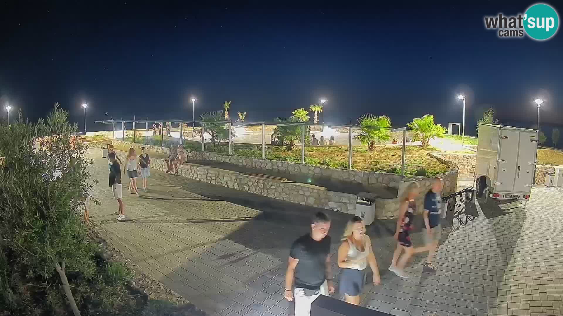 Webcam Mandre – Palco estivo Velika điga | Isola di Pag