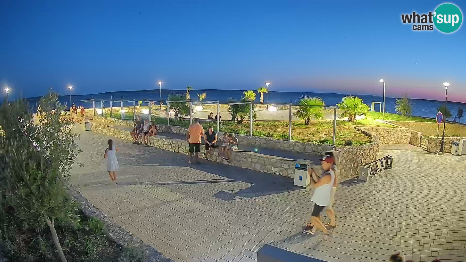 Webcam Mandre – Palco estivo Velika điga | Isola di Pag