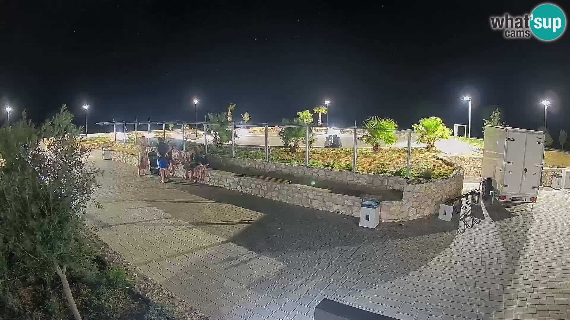 Mandre Sommerbühne Webcam – Velika điga | Insel Pag