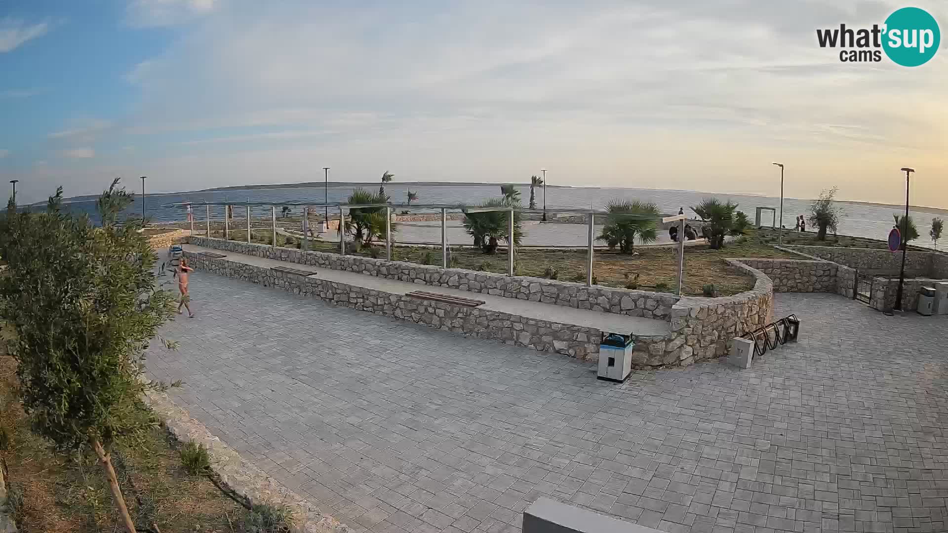 Webcam Mandre – Scène estivale Velika điga | Île de Pag