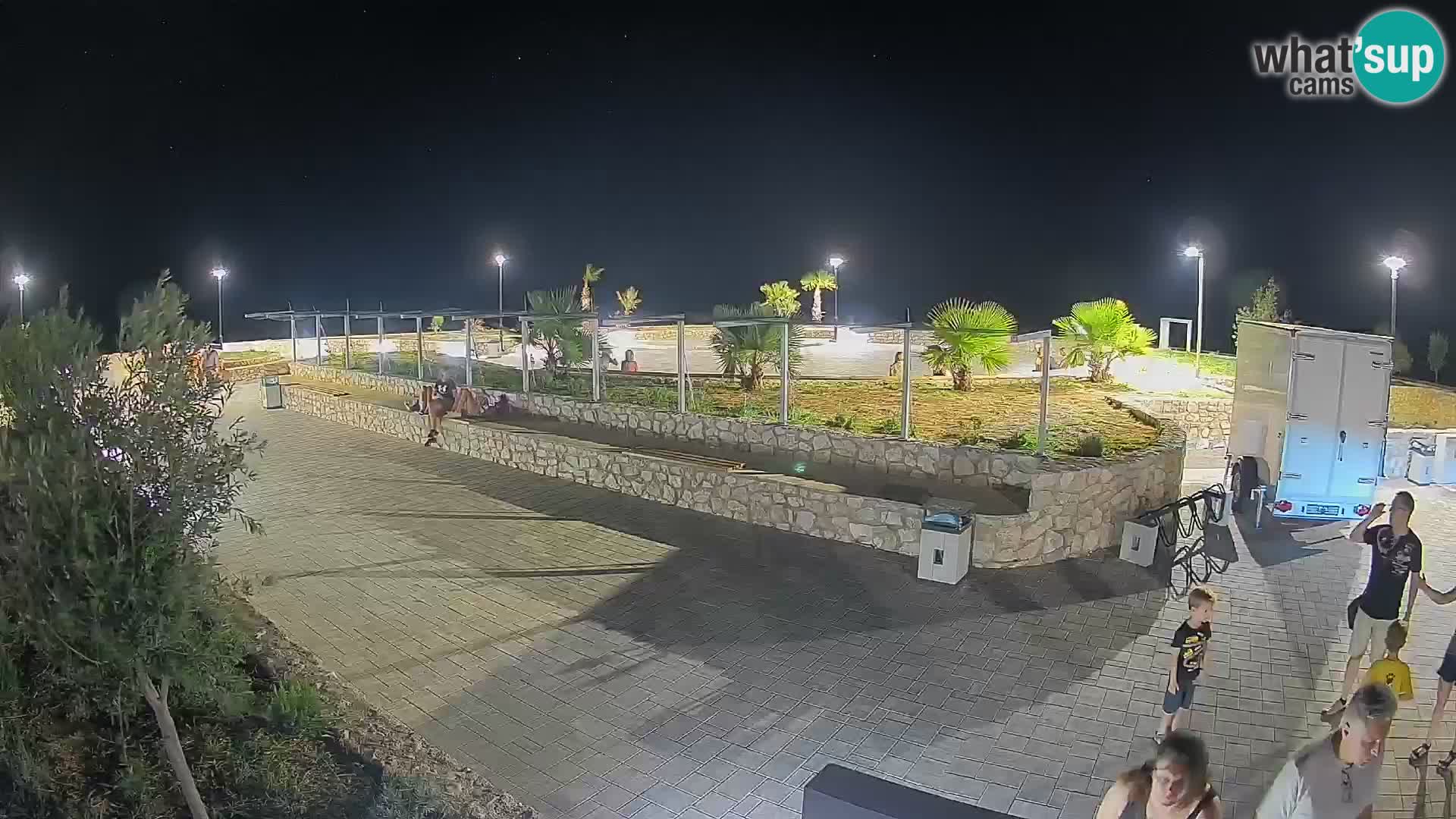 Mandre Sommerbühne Webcam – Velika điga | Insel Pag