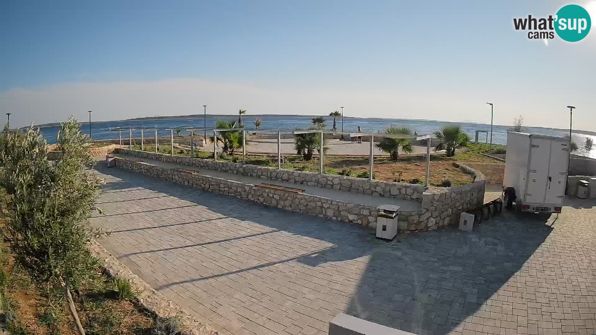 Webcam Mandre – Palco estivo Velika điga | Isola di Pag