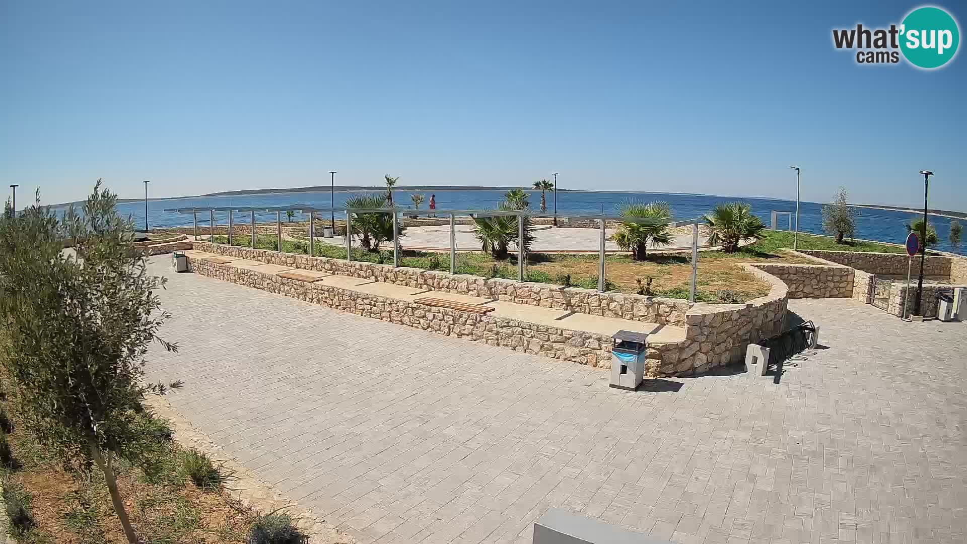Webcam Mandre – Palco estivo Velika điga | Isola di Pag
