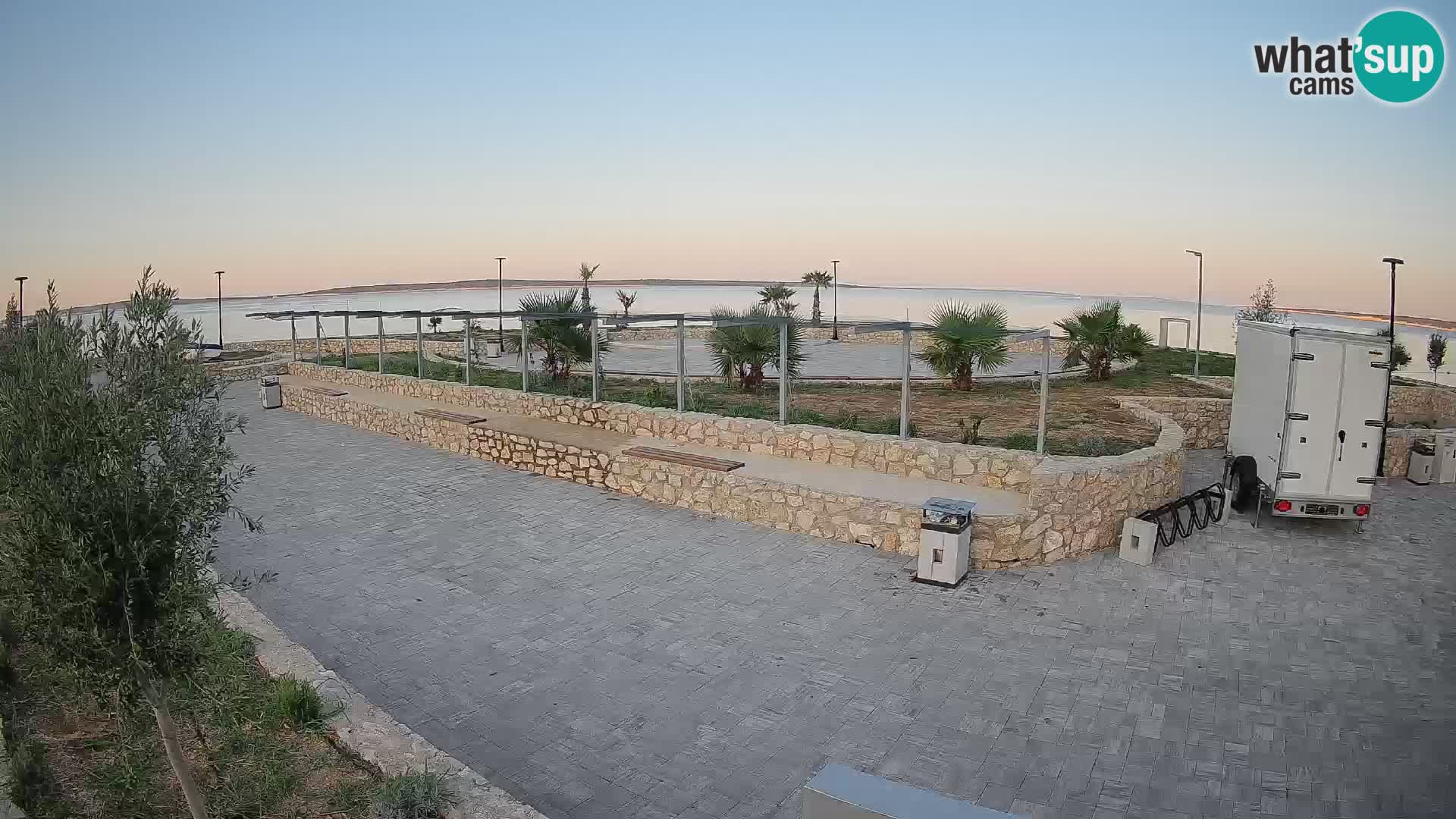 Mandre Summer Stage Webcam – Velika điga | Pag Island