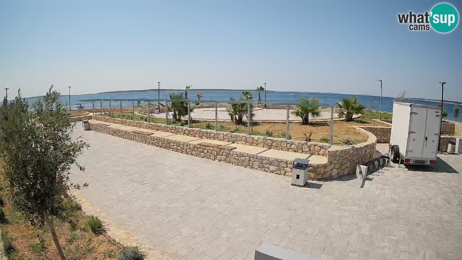 Mandre Sommerbühne Webcam – Velika điga | Insel Pag