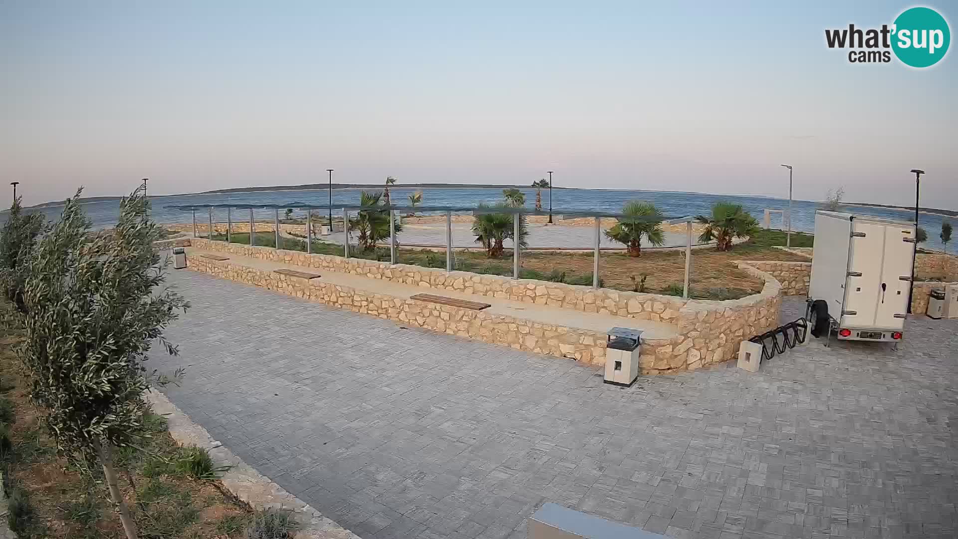 Mandre Summer Stage Webcam – Velika điga | Pag Island